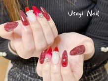 ウサギネイル 新大久保店(usagi nail)/冬ネイル