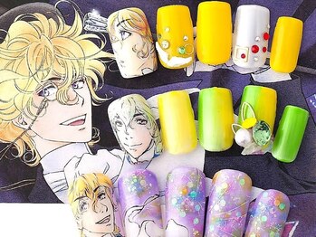 ネイルリアン(Nail lieN)の写真/大好きなキャラといつも一緒♪【痛ネイルキャラクター2本&他アートやり放題¥18000】高技術の再現力!!