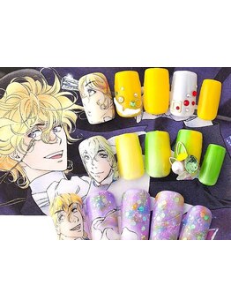 手描きアートが得意なサロン