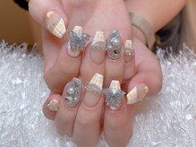 レアネイル 新宿(le'a nail)/チェックネイル