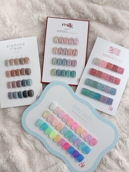 カラー・パーツの種類が豊富