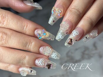 クリーク(CREEK)/スカルプシルバークリアラメ