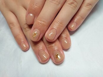 サニーラネイル(Sunny La Nail)の写真/手元にさりげないお洒落さを☆シンプルだけど華やかに魅せる♪絶妙なデザインをご提供◎ワンカラー￥5500～