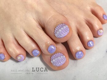ネイルアトリエルカ(nail atelier LUCA)/W-359 マグネットプリーツネイル