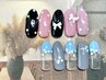 【ハンド】毎月デザイン変わるジェル定額/ゴージャスデザイン70分¥12100