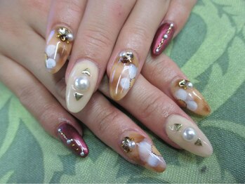 ココネイル(COCO NAIL)/ベッコウ柄☆