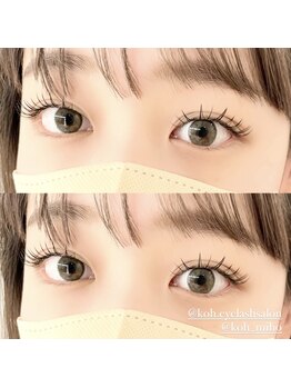 コウ 甲子園口店(KOH)/フラットラッシュ120本