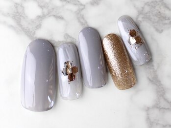 ユースタイル 中野店(U-style)/秋マーブルネイル