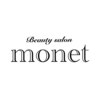モネ(monet)のお店ロゴ