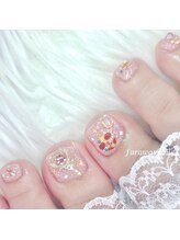 ファラウェイネイル(Faraway nail)/フットもゴテゴテに出来ます◎