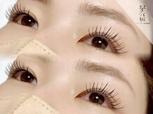 髪化粧アイラッシュ(髪化粧eyelash)/フラットラッシュ100本