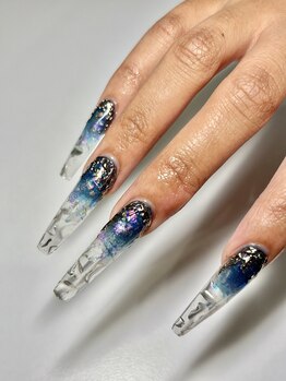エクアネイルズ(Akuwa nails)/スカルプ◆180分アートやり放題
