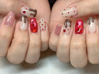 ルクス(RUXX)/バレンタインネイル