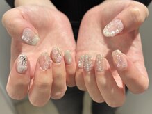 ネイルズ ララ(nails Lala)/夏のニュアンスネイル