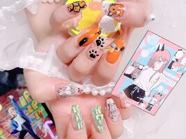 田中限定痛ネイル