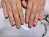 [割れ/欠けに]形整え＋甘皮ケア＋表面磨き＋自爪補強ケア＋マッサージ¥3,850