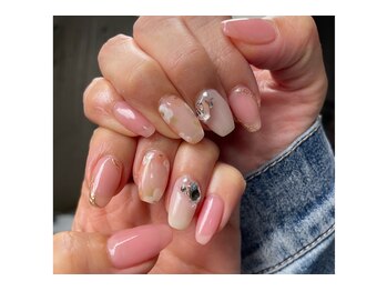 アイピー(I.P)/春フラワーネイル¥5500