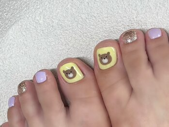 マウムネイル(maeum nail)/foot ◇ 親指アート