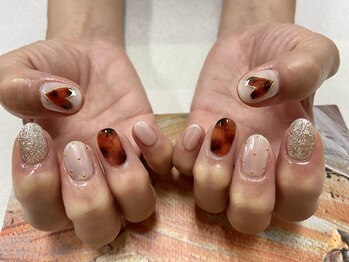 ネイル サロン ヴェレッド(Nail Salon VERED)/べっ甲アート