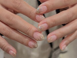 winterラメグラデーション