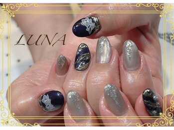 ネイルアンドまつ毛エクステ ルーナ 八王子店/☆和柄ネイル☆