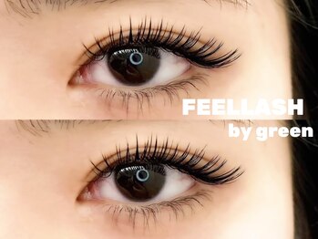 フィールラッシュ バイ グリーン(FEELLASH by green)/LED160本(切れ長デザイン)