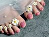【FOOT】ワンカラー・ラメグラデーション（オフケア込み）￥6500→￥4800