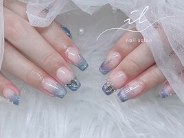 マグネット×Y2Kネイル