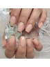 オフィスネイルスキニーフレンチ/￥7150-