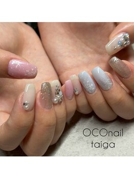 オコネイル ネイルサロンアンドスクール(OCO nail)/ミルキーカラーネイル