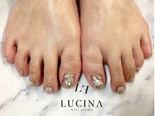 ネイルスタジオ ルキナ(LUCINA)/T-259 大人上品大理石風ネイル