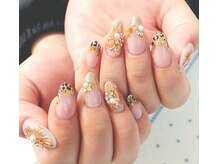 爪ソウシャイン(爪 SO SHINE)/フレンチレオパ☆