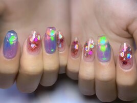 クリアスカルプネイル