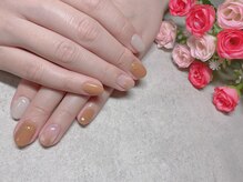 ラドール(La Dhole)/シアー系でまちゅるんネイル♪