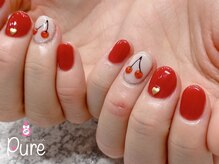 ピュア(Pure)/さくらんぼネイル