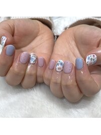 パラジェル　フラワーネイル