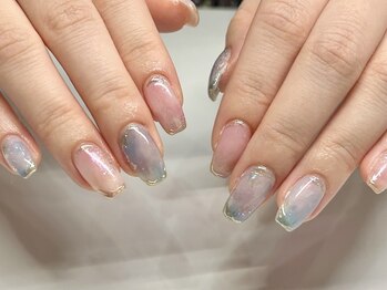 リット バイ セブンルックス 大宮東口店(Lit by 7LOOKS)/90分アート/8000/持ち込み