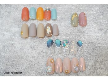 ウリコ ネイルアトリエ(urico nail atelier)/定額アート【ハンド】