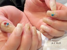 アクロネイル アンド アイ(ACRO NAIL&EYE)/お正月ネイル
