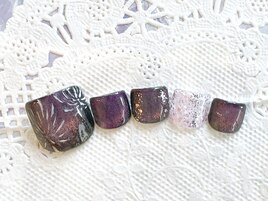 夏フットネイル｜パラジェル