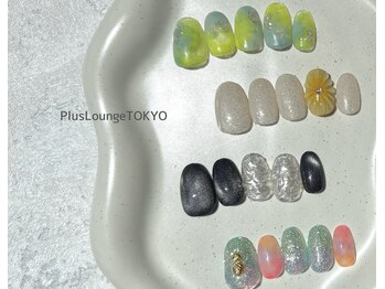 プルースラウンジ トウキョウ(Plus Lounge TOKYO)/8月の定額ネイル★trend