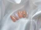 ブライダル上品エレガントネイル