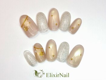 エリクサーネイル 新橋(Elixir Nail)/定額a シンプル/クーポン使用
