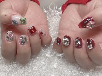 レアネイル 新宿(le'a nail)/宝石ネイル
