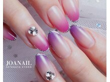 ジョアネイル(JOANAIL)の雰囲気（エアブラシでグラデーションするので、濃いカラーもキレイ★）