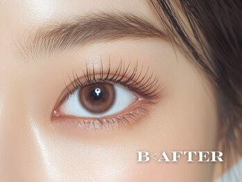 B<AFTER SALON 代官山店【まつげパーマ/パリジェンヌ/まつげパーマ/アイブロウ/眉毛】の写真/ケア成分全62種類配合パリジェンヌorまつげパーマ￥5,500~まつ毛を守りながら理想のデザインを提供します◎