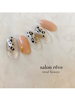サロンリーベ(salon reve)/マグネット×ヒョウ柄