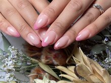 サロンドフォーエイチ(salon de 4H)/春感満載ピンクフレンチ♪