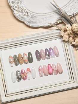 ティーエヌ 本厚木店/春ネイル☆7000円【7700円税込】