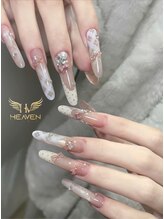 ヘブン ネイル 鶯谷(HEAVEN Nail)/Long Cute Nails Design